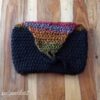 Tablet Tasche mit Wolle gehäkelt